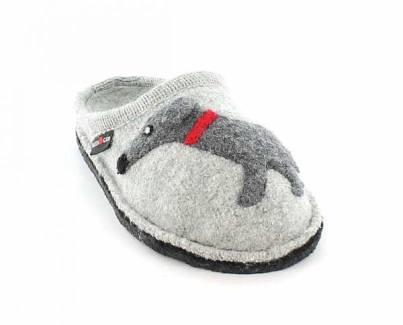 Haflinger Filzpantoffel Flair Dackel 3 Haflinger Filzpantoffel Flair Dackel – Bild 3