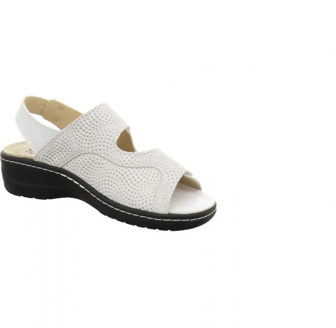 Hickersberger Hallux Sandale 2181 Weiss 2 Hickersberger Hallux Sandale 2181 Weiss – Bild 2