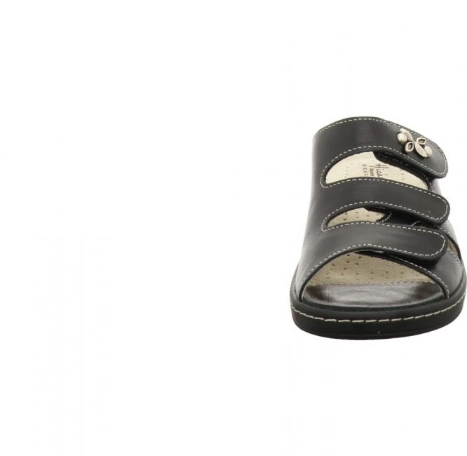 Hickersberger 5110 Pantolette Schwarz 3 Hickersberger 5110 Pantolette Schwarz – Bild 3