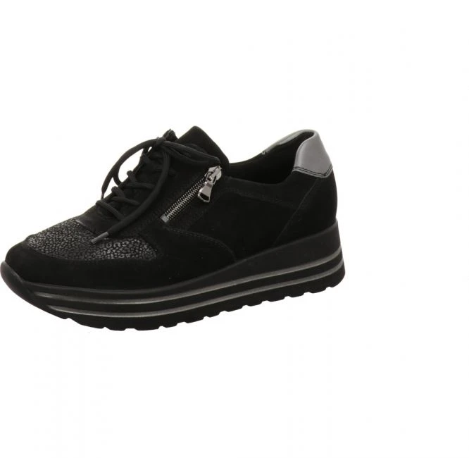 Waldläufer - Lugina 758H02 H-Lena H-weite Schwarz 1 Waldläufer - Lugina 758H02 H-Lena H-weite Schwarz