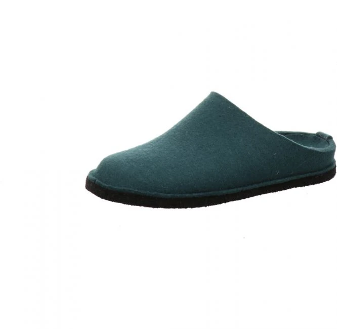 Haflinger Filzpantoffel Flair Soft Grün 1 Haflinger Filzpantoffel Flair Soft Grün
