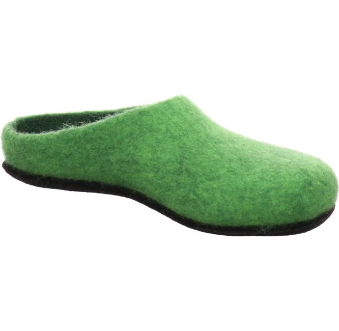 Gottstein Filzpantoffel 709 Grün 2 Gottstein Filzpantoffel 709 Grün – Bild 2