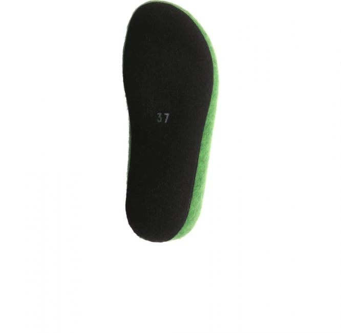 Gottstein Filzpantoffel 709 Grün 5 Gottstein Filzpantoffel 709 Grün – Bild 5