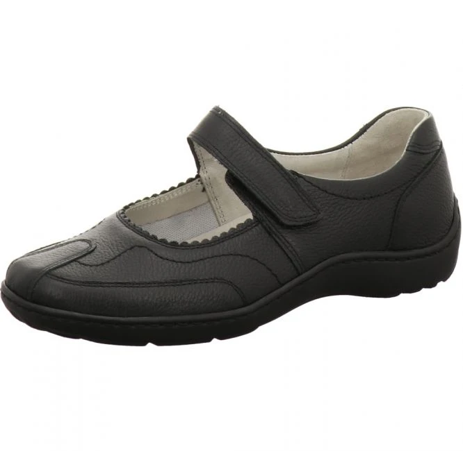 Waldläufer - Lugina 496302 Henni H-Weite Schwarz 1 Waldläufer - Lugina 496302 Henni H-Weite Schwarz