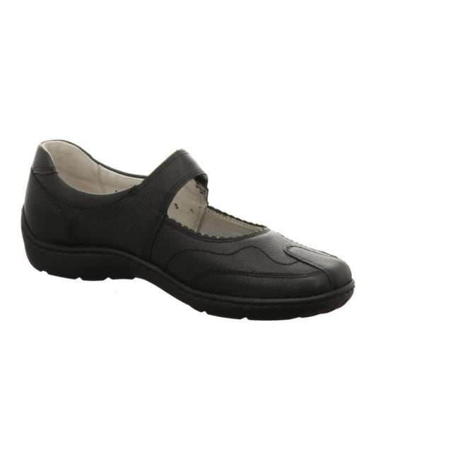 Waldläufer - Lugina 496302 Henni H-Weite Schwarz 2 Waldläufer - Lugina 496302 Henni H-Weite Schwarz – Bild 2